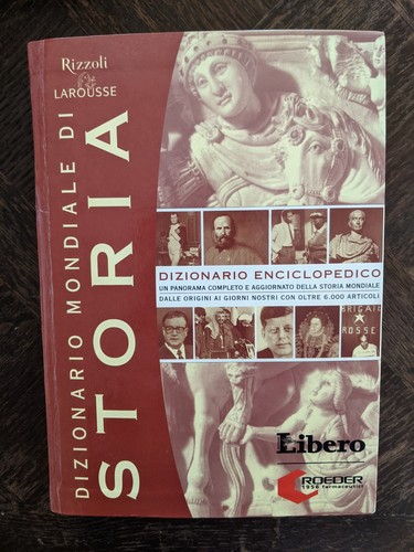 Dizionario mondiale storia - mondiale, di